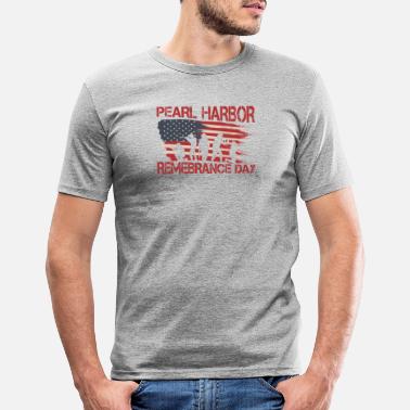 Pearl Jam Dzień Pamięci Pearl Harbor - Obcisła koszulka męska