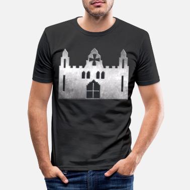 Luostari luostari - Miesten slim fit t-paita