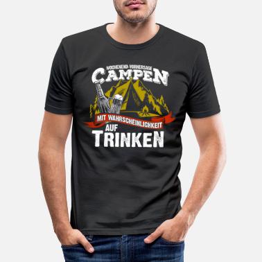 T-Shirt Camping CAMPER Wohnwagen Zelt Wohnmobil Spruch lustig witzig VB 