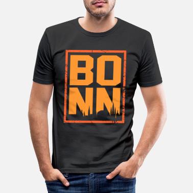Bonn Bonn - Obcisła koszulka męska