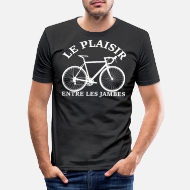 Cyclisme Le plaisir du vélo de course - T-shirt moulant Homme