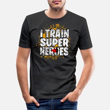 Superhelter superhelter - Slim fit T-skjorte for menn