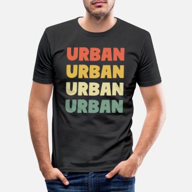 Urban Urban - Miesten slim fit t-paita