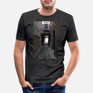 Gassen Gasse - Männer Slim Fit T-Shirt