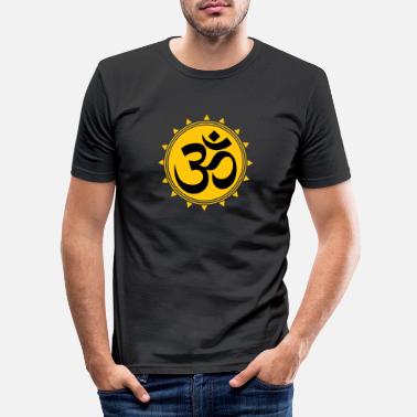 Kraftsymbol Kraftsymbol sol - Slim fit T-skjorte for menn