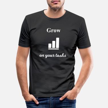Ligne De Développement Développement - T-shirt moulant Homme