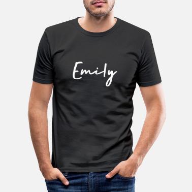 Emily Emily - Miesten slim fit t-paita