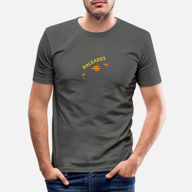 Balearene Balearene - Balearene - Slim fit T-skjorte for menn