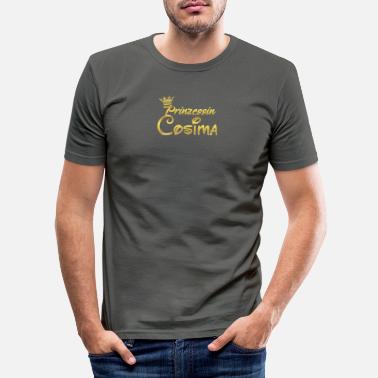 Cosima PRINZESSIN PRINCESS QUEEN GESCHENK Cosima - Männer Slim Fit T-Shirt