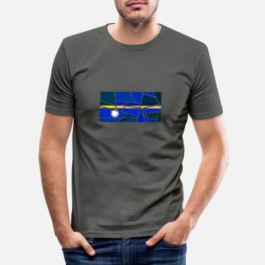 Nauru Nauru - Männer Slim Fit T-Shirt