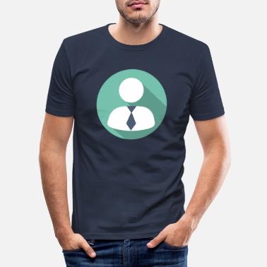 Työntekijä työntekijä - Miesten slim fit t-paita