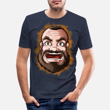 Visage De Rage visage de rage - T-shirt moulant Homme