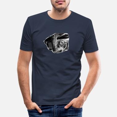 TOMZOFF Biker - Männer Slim Fit T-Shirt