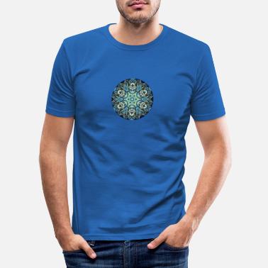 Ritual Ritual mandala - Slim fit T-skjorte for menn