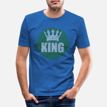 Neropatti Kuningas - Miesten slim fit t-paita
