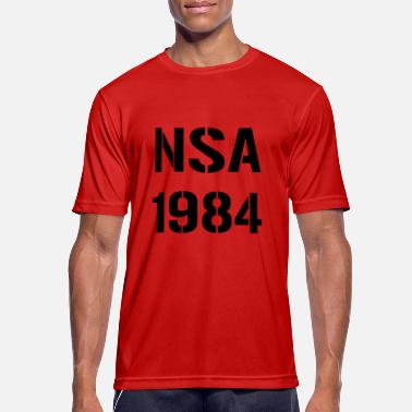 Nsa NSA 1984 - Miesten urheilu t-paita