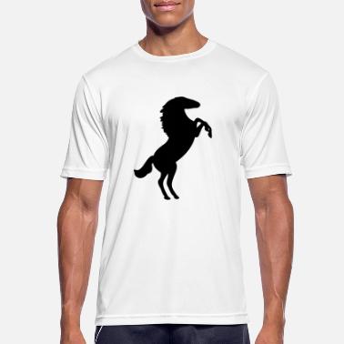 Rearing Rearing Horse - Men&#39;s Sport T-Shirt