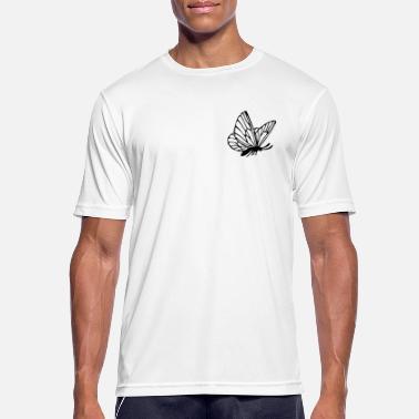 Transparent Transparent butterfly - Men&#39;s Sport T-Shirt