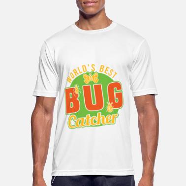 Moth World&#39;s Best Bug Catcher Entomologist Top T-shirt - Men&#39;s Sport T-Shirt