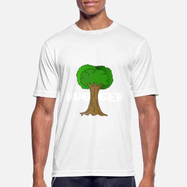 Ecofriendly Beautiful Nature Tree Tshirt Design Hugger Tree - Men&#39;s Sport T-Shirt