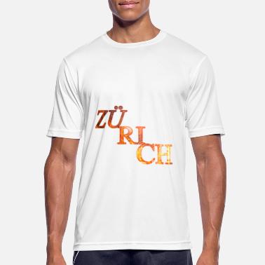 Kanton Kanton Zürich Sveits - Sport T-skjorte for menn