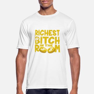 Proletariaatti Rich Braggart Proll Millionaire Money Naisten lahja - Miesten urheilu t-paita