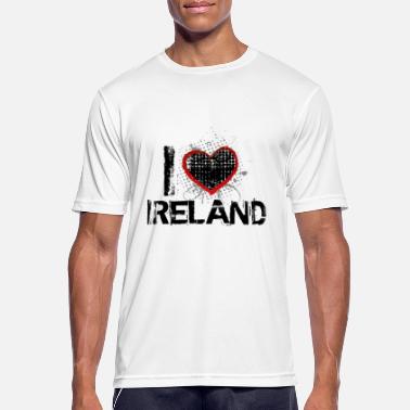 I Love Ireland i love ireland de - Sport T-skjorte for menn