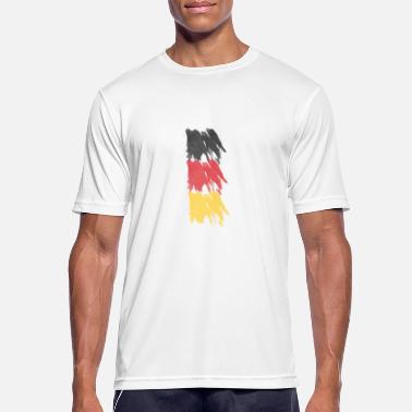 Saksan Lippu Saksan lippu, Saksan lippu - Miesten urheilu t-paita