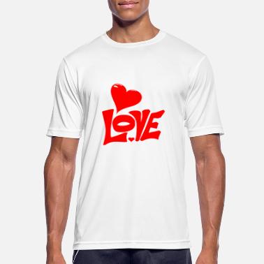 Lovely Love, love. love - Men&#39;s Sport T-Shirt