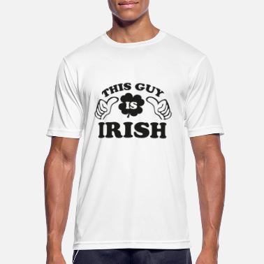 Irlandzki Ten facet jest Irlandczykiem - Sportowa koszulka męska