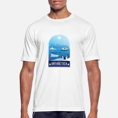 Antarktis Antarktis - Antarktis - Sport T-skjorte for menn