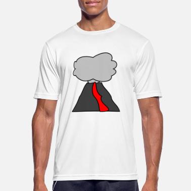 Eruption Volcanic eruption - Men&#39;s Sport T-Shirt