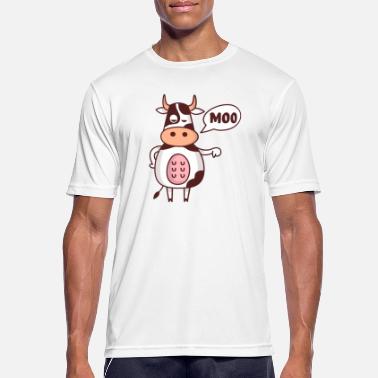 Paheksunta Paheksunnan lehmä - Miesten urheilu t-paita