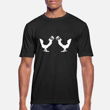 Gospodarstwo Rolne kurczak - Sportowa koszulka męska