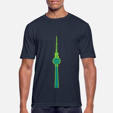 Tv Berlin TV Tower 2 - Men&#39;s Sport T-Shirt