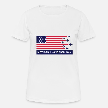 Jeux Nationaux National Aviation day - T-shirt sport Femme