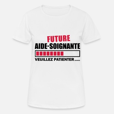 Stagiaire future aide-soignante / humour - T-shirt sport Femme