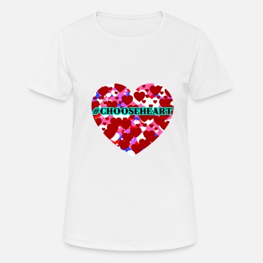 Spread #Choosekind Hashtag Sydän Spread Love Kindness - Naisten urheilu t-paita