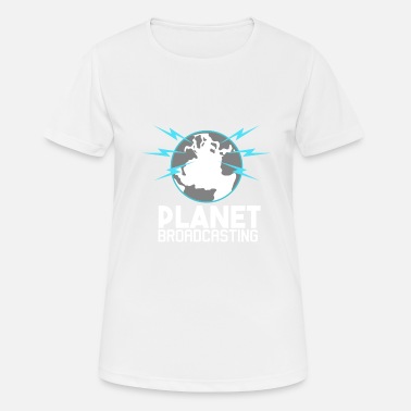Nadawanie Planeta Nadawanie - Sportowa koszulka damska