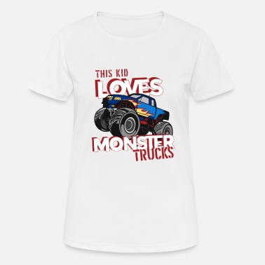 Monstertruck Motosport I Trucker Kid I This Kid Loves Monster - Frauen Sport T-Shirt