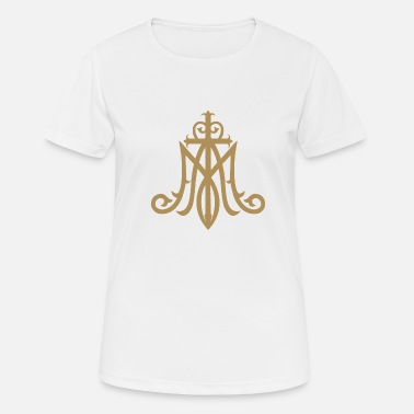 Madonna Insignien der Heiligen Jungfrau Maria MA - Frauen Sport T-Shirt