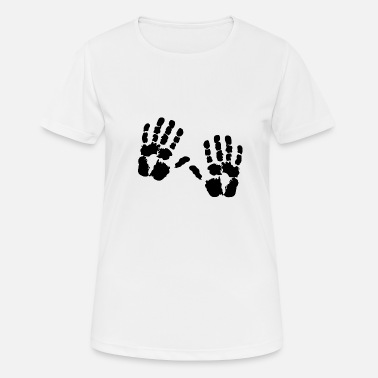 Handprint Handprint handprints - Women&#39;s Sport T-Shirt