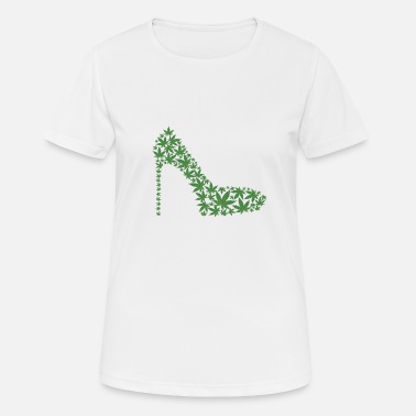 High Heel High Heels + Weed = High on Heels - Women&#39;s Sport T-Shirt