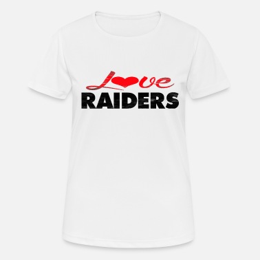 Oakland Raiders Love RAIDERS - Women&#39;s Sport T-Shirt