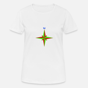Compass Windrose / compass rose / compass / compass - Women&#39;s Sport T-Shirt