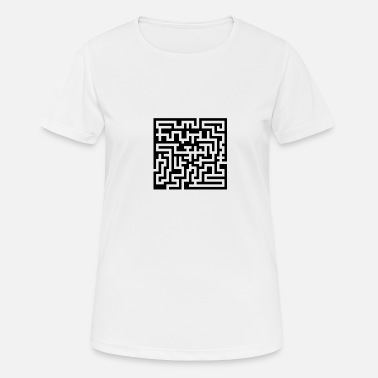 Labyrinten labyrint - Sport T-skjorte for kvinner