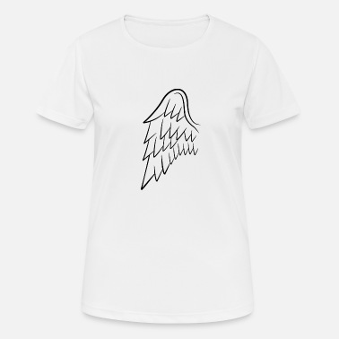 Aile Droite Ailes angéliques droite aile symbole Ange - T-shirt sport Femme