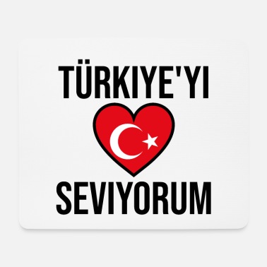 Turkiet Jag älskar Turkiet Türkiye&#39;yi seviyorum älskar Turkiet - Musmatta