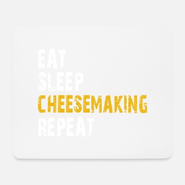 Sport eat sleep Cheesemaking repeat - Mouse Pad