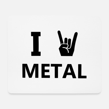 Metal Jag älskar Metal Heavy Metal - Musmatta